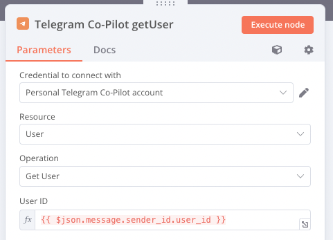 Getting Telegram username to personalize auto-reply message